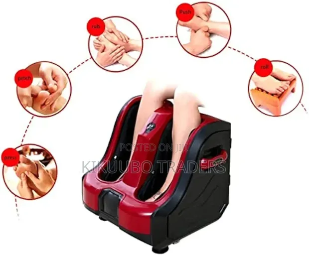 X MAXSTRENGTH Corded Electric Foot, Ankle, Calf & Leg Massager - 1