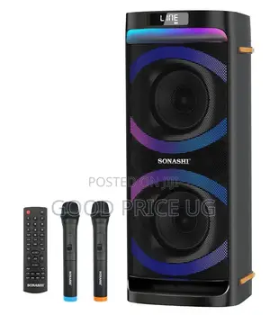 Sonashi Dual 6.5" Rechargeable Speaker (SPS-8020R)