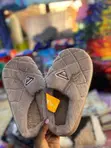 Brown Plush House Slippers - 1