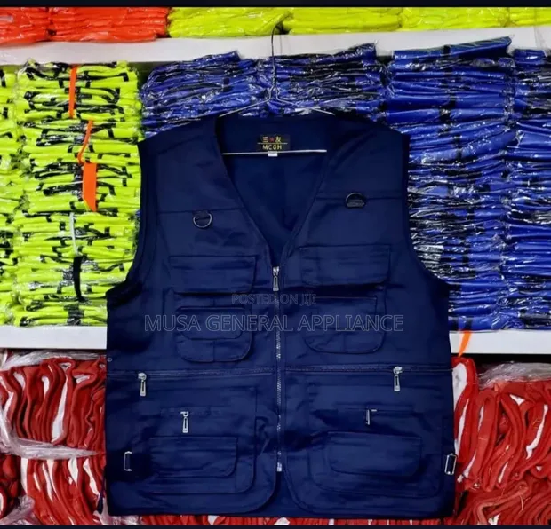 American Safety Zippered Utility Vest - 1