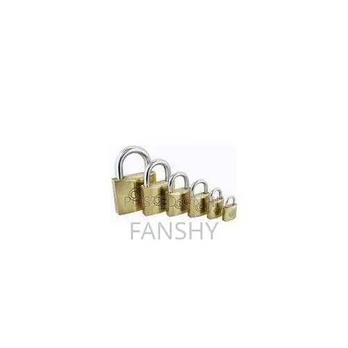 Original Tri Circle Padlock - Gold - 1