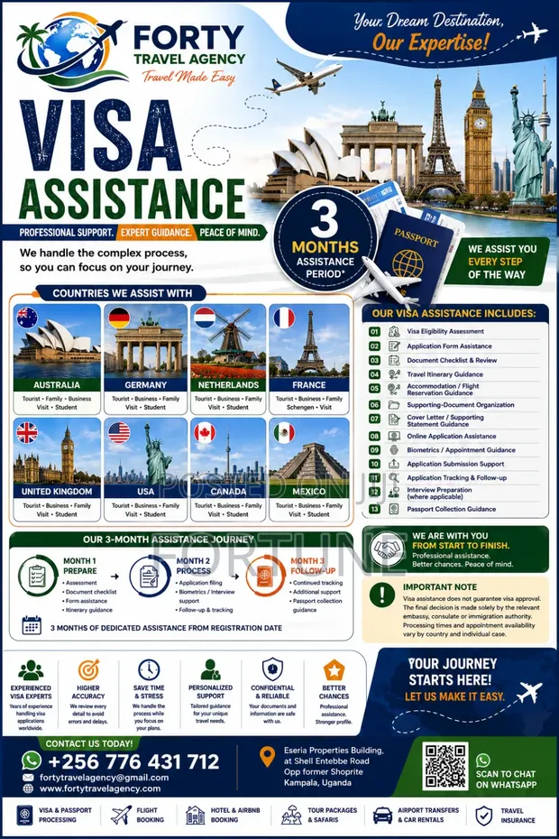Professional Travel Visa Assistance - 1
