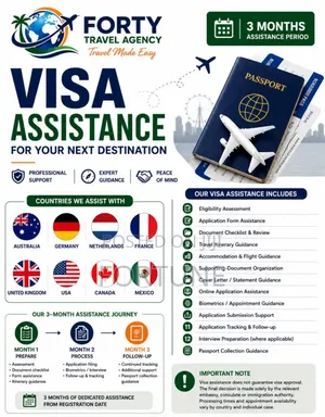 Professional Travel Visa Assistance