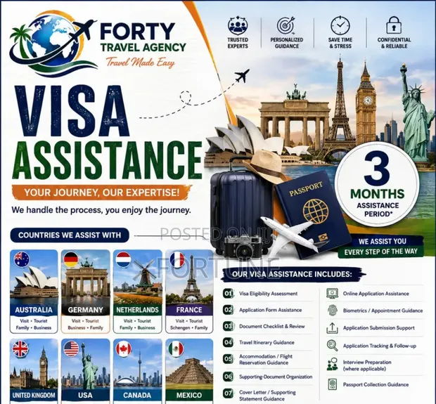 Travel Visa Application Support - 1