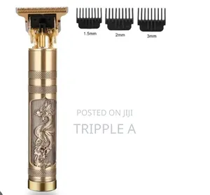 Vintage T9 Multifunctional Hair Clipper - Gold