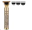 Vintage T9 Multifunctional Hair Clipper - Gold - 1