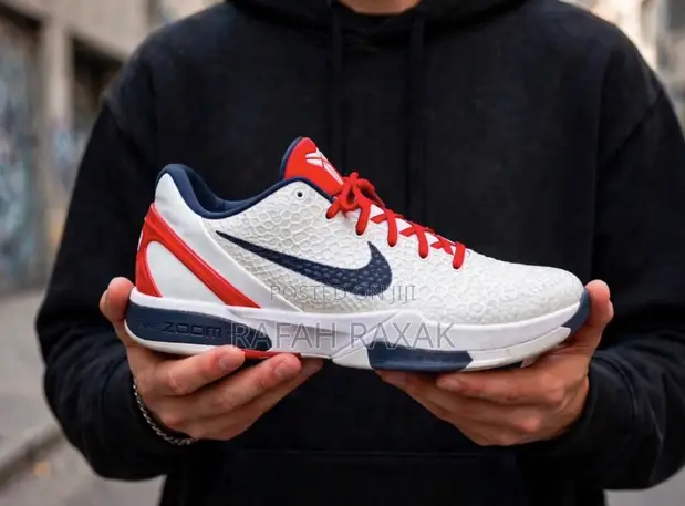 Original Nike Kobe Bryant 6 Protro "USA" Basketball Shoes - 1