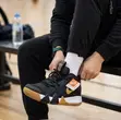 Original Nike Kyrie 4 Basketball Sneakers - Black/Metallic Gold - 2