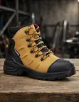 Men's Classic Honey Rust Waterproof Steel Toe Safety Shoes - 1