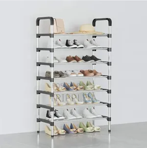 7-Tier Stainless Steel Shoe Rack