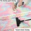 Rainbow Super Soft Fluffy Rug (2 x 2.5m) - 3
