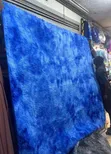 Fluffy Blue Area Rug - Large - 3