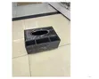 PU Leather Tissue Box Holder with Desk Organizer - 4