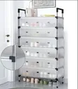6-Tier Transparent Shoe Rack - 2