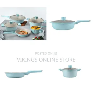9-Piece Granite Cookware Set