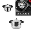 12 Litre Commercial Stainless Steel Pressure Cooker & Soup Warmer - 1