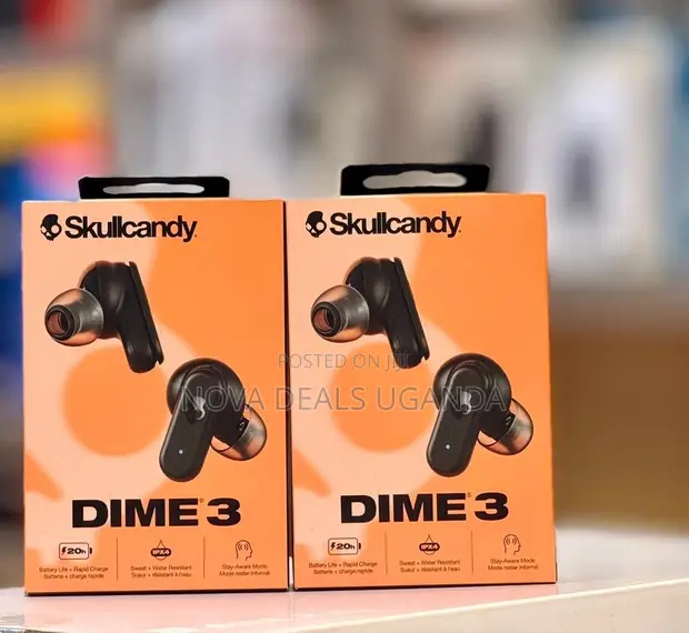 Skullcandy Dime 3 In-Ear Wireless Earbuds - 20Hr Battery, Mic - 1
