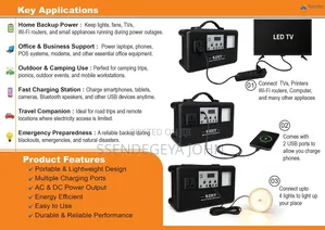 300W Portable Solar Energy Storage Power Supply