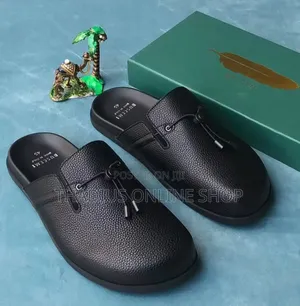 AD Maurizio Men's Formal Leather Sandals