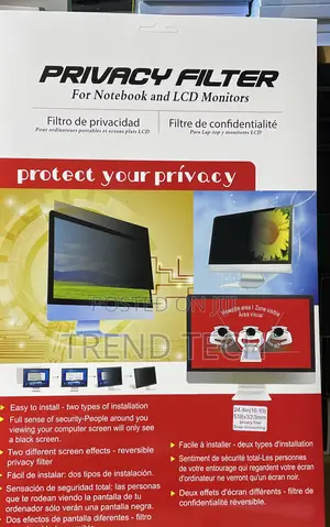 24.4-inch Privacy Filter for Notebook and LCD Monitors