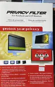 24.4-inch Privacy Filter for Notebook and LCD Monitors - 1
