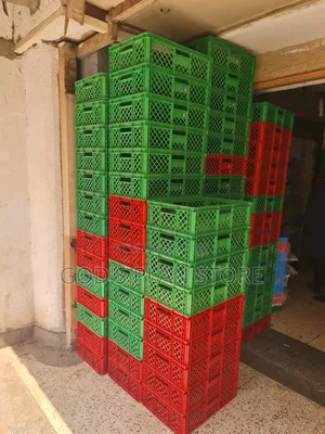 Small Plastic Crates for Warehousing