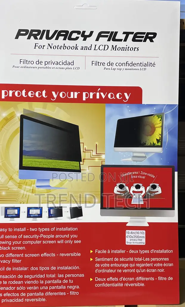 19.4-inch Privacy Filter (16:10) - 1