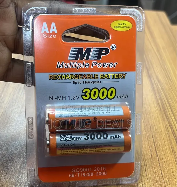 MP Multiple Power AA Rechargeable Batteries - 1