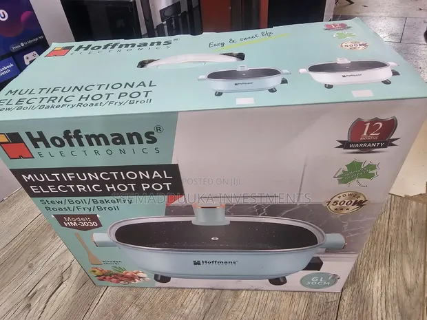 Hoffman HM-3030 6L Multifunctional Electric Hot Plate - 1