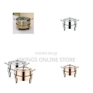 Mini Round Serving Dish Chafing Dish Food Warmer