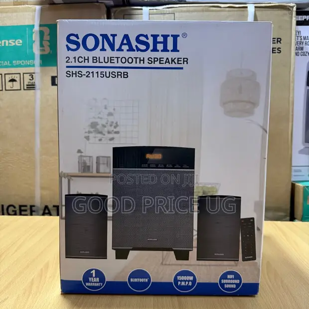 Sonashi 2.1CH Bluetooth Speaker 2115USR - 1