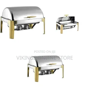 11 Litre Single Stainless Steel Chafing Dish Set