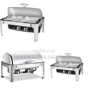 11 Litre Double Stainless Steel Chafing Dish Set