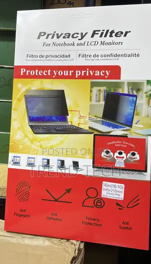 16-inch Privacy Filter for Notebooks and LCD Monitors (16:10)