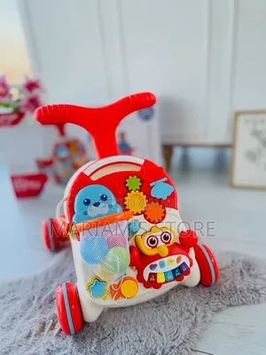 Multi-Functional Sit-to-Stand Baby Walker & Activity Center