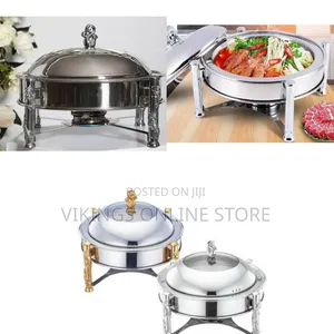 26cm Stainless Steel Round Chafing Dish Food Warmer