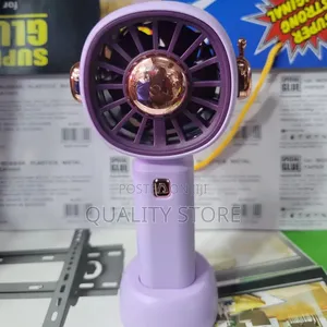 Rechargeable Mini Fan - Pastel Purple