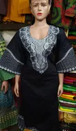 Aptonia Women's Gothic Style Cotton Dress - 2