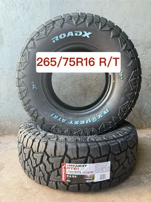 265/75R16 R/T Tires - Brand New
