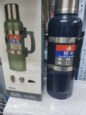 JIAKANG Stainless Steel Vacuum Flask, 4 Litre