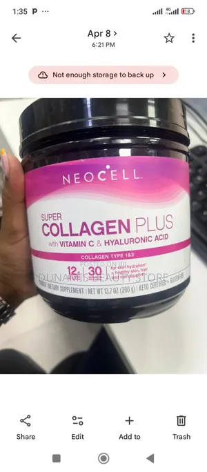 Neocell Super Collagen Plus Vitamin C & Hyaluronic Powder 390G