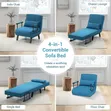 4-in-1 Convertible Sleeper Chair and Bed - 4