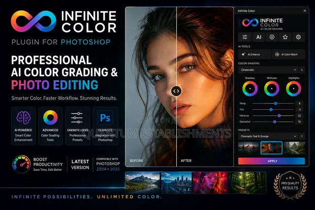 Infinite Color Plugin for Photoshop - 1