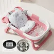 Portable Collapsible Baby Bathtub with Digital Thermometer - 2