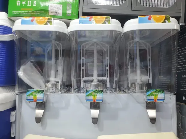 3-Chamber Juicer Dispenser - Brand New - 1