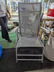 Textilene Mesh Outdoor Recliner with Adjustable Metal Frame - 2