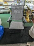 Gray Folding Garden Sling Chair - 2