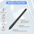 Vinsa T605 Drawing Tablet with Battery-Free Pen - 3