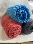 Smooth Throw Blanket - Light Blue - 1