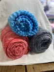 Smooth Throw Blanket - Light Blue - 2